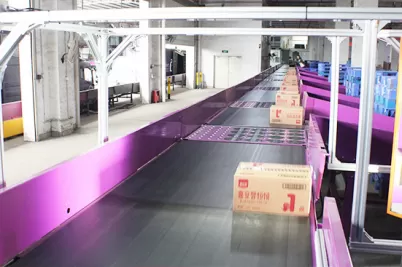 Unilateral Sorting of Heavy Carton Goods