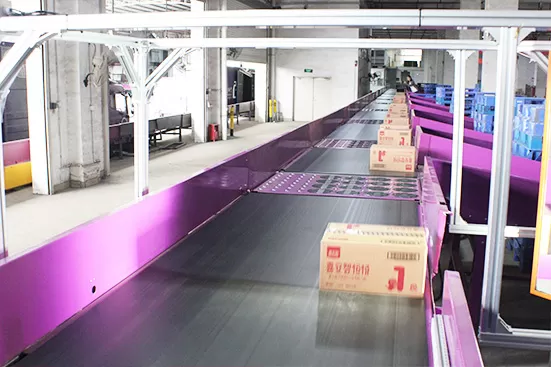 Unilateral Sorting of Heavy Carton Goods