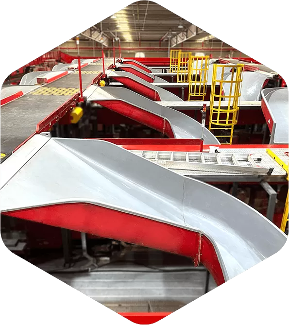 Low Drop Conveyor Chute