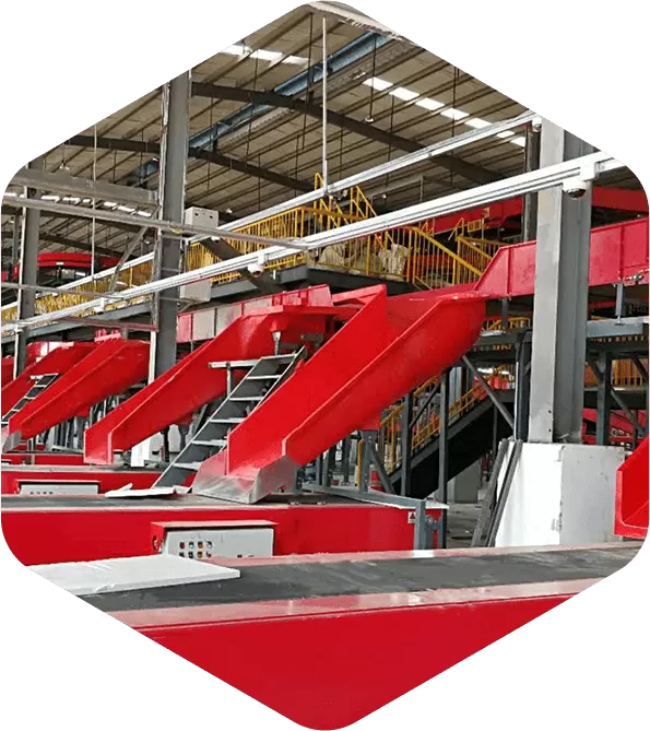 Manual One Point Two Conveyor Chute