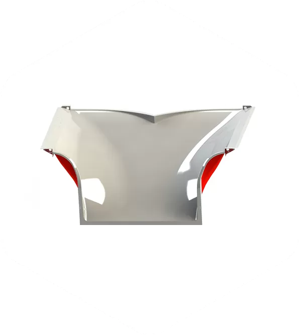 Two into One Conveyor Chute