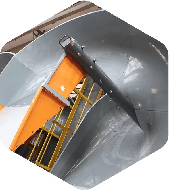 Multi-Entry Spiral Conveyor Chute