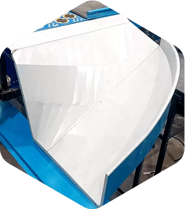 Diamond Conveyor Chute