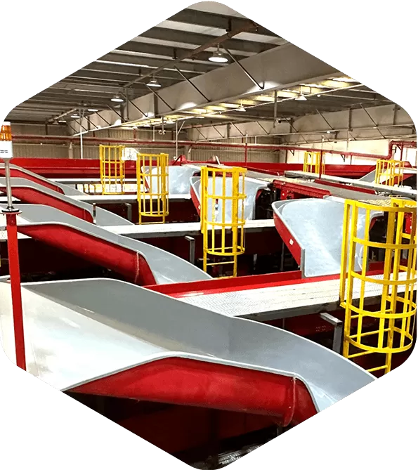 Low Drop Conveyor Chute