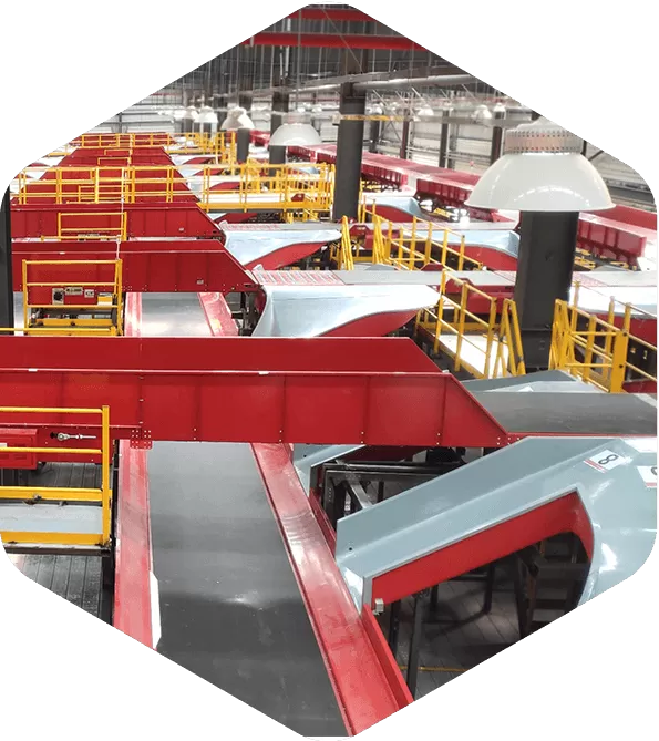 Manual One Point Two Conveyor Chute