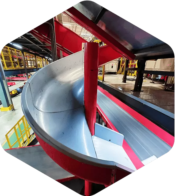 Cross Belt NC Conveyor Chute
