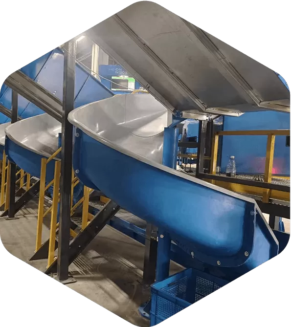 Cross Belt NC Conveyor Chute
